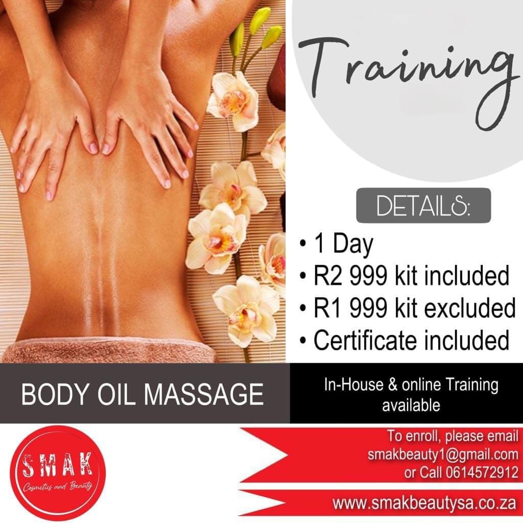 Body Oil Massage Workshop/Training