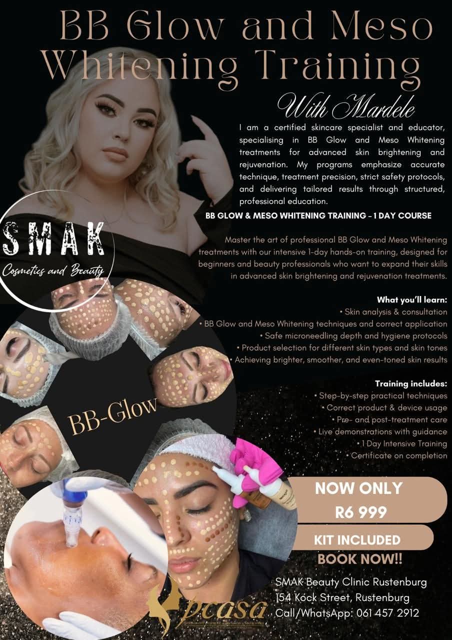 BB Glow & Meso Whitening Workshop/Training With Kit