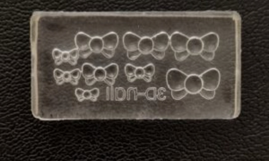Silicone Acrylic Nail mold - Assorted