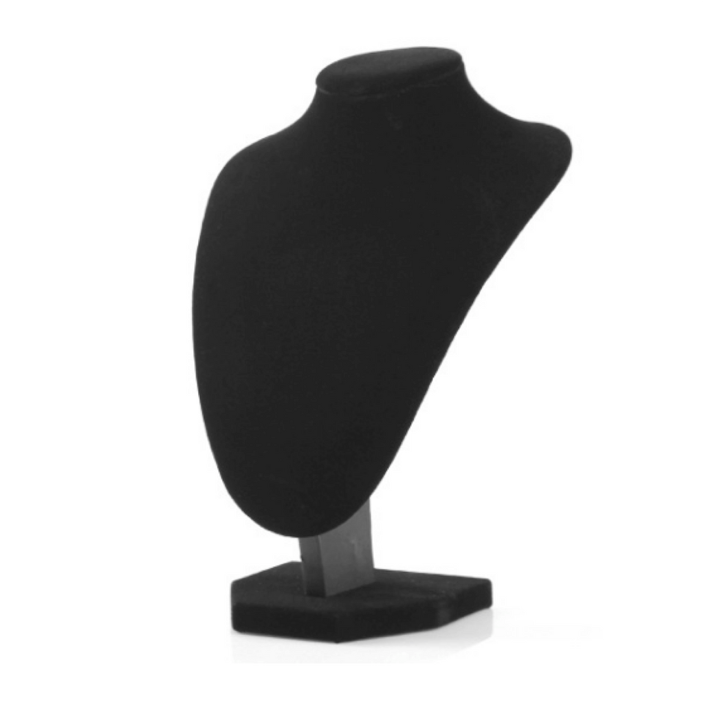 Mannequin Bust Jewelry Display Stand