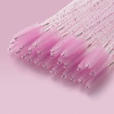 50 Piece Lash Brushes(Pink)