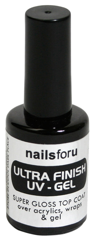 Nailsforu Ultra Finish UV Gel - Super Gloss Top Coat 10ml