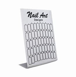 Nail art display stand