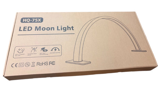 LED Moonlight with Rhinestone Trim