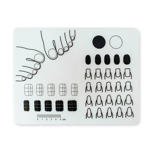 Silicone Nail Practice Sheet