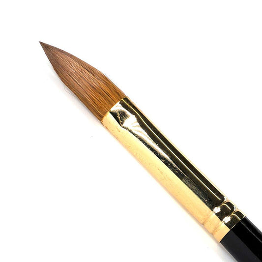 Acrylic Nail Brush #14 Black Flat