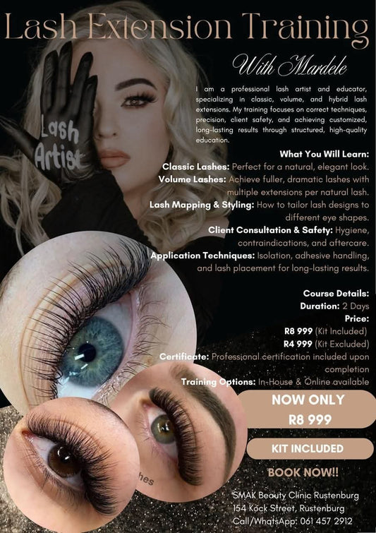 Lash Extensions (Classic & Volume) Workshop/Training