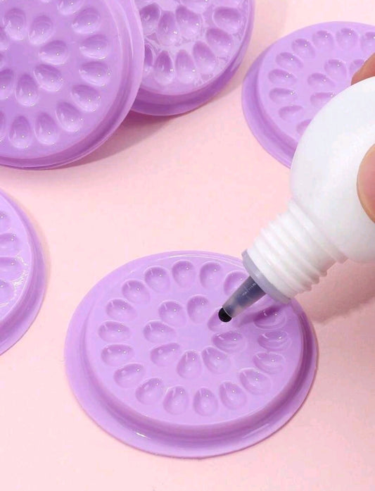 Glue holder Pallet Pads 1pc purple for lash glue